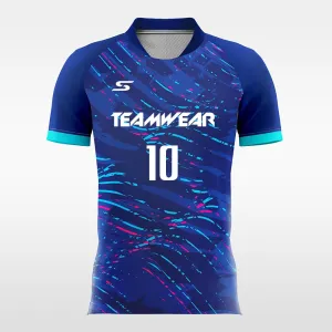 Star-Mirror-Customized Men's Sublimated Soccer Jersey
