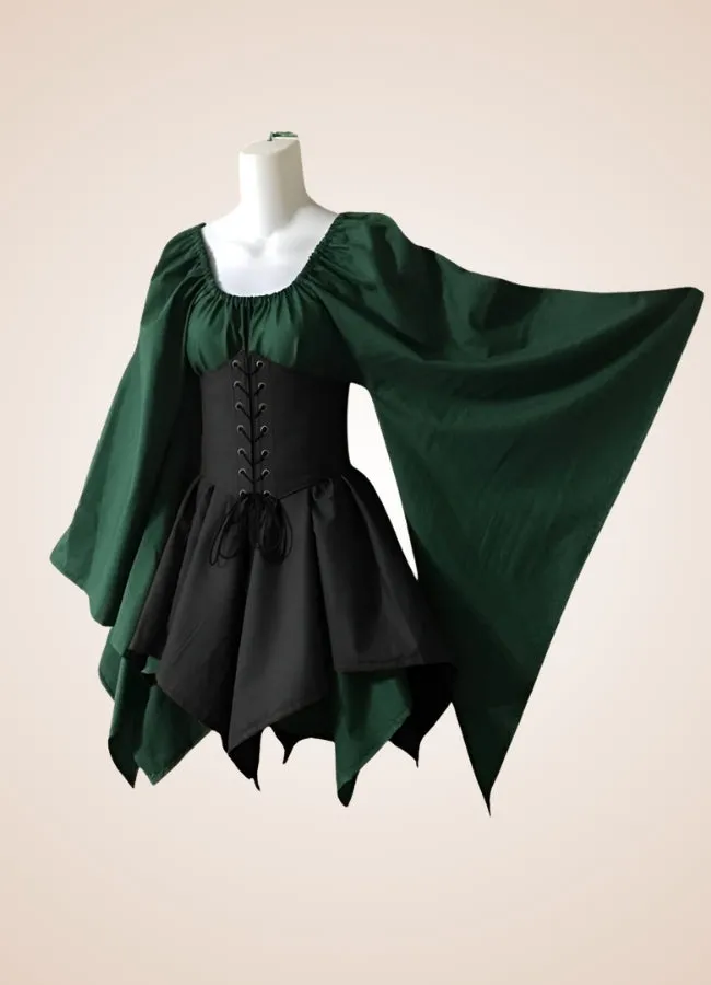 Steampunk Elf Medieval Dress