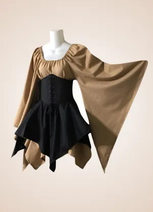 Steampunk Elf Medieval Dress