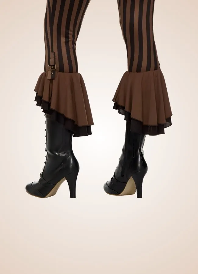 Steampunk Striped Pants