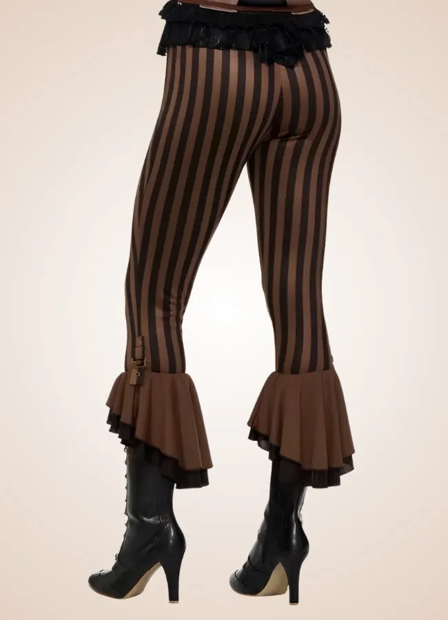 Steampunk Striped Pants