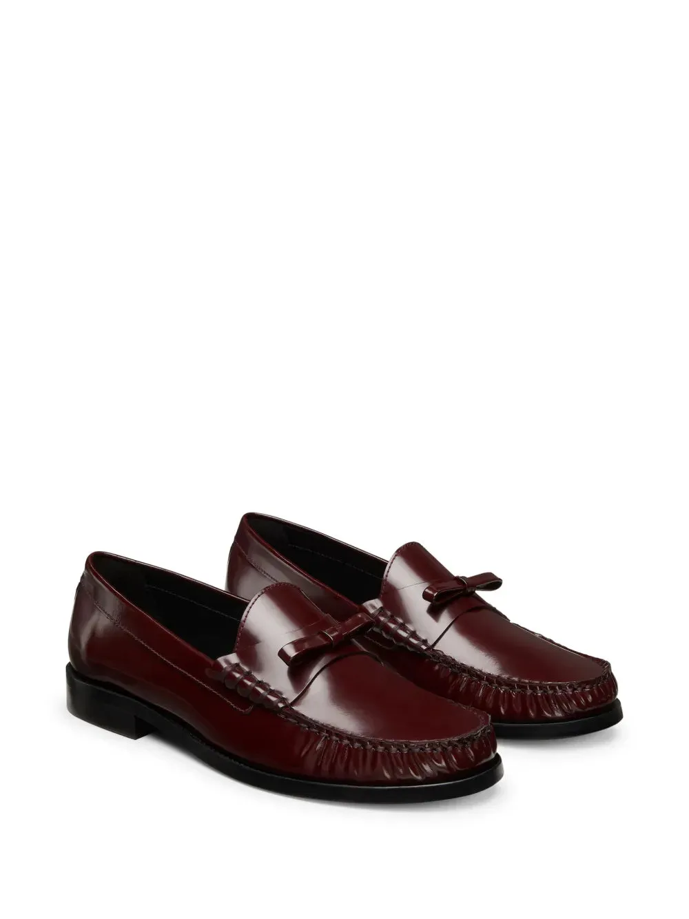 Stuart Weitzman Lottie Bow loafers