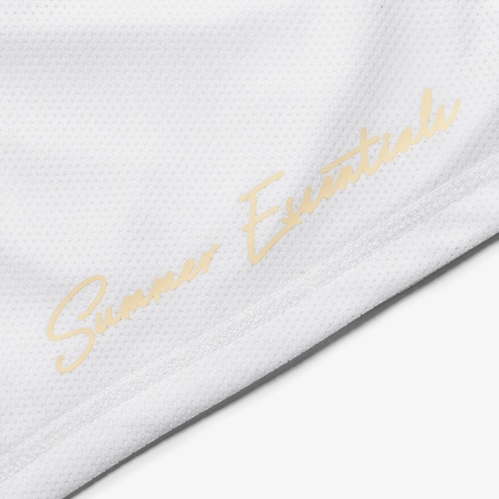 Summer Essentials 2025 20" Mesh Shorts - Blanc