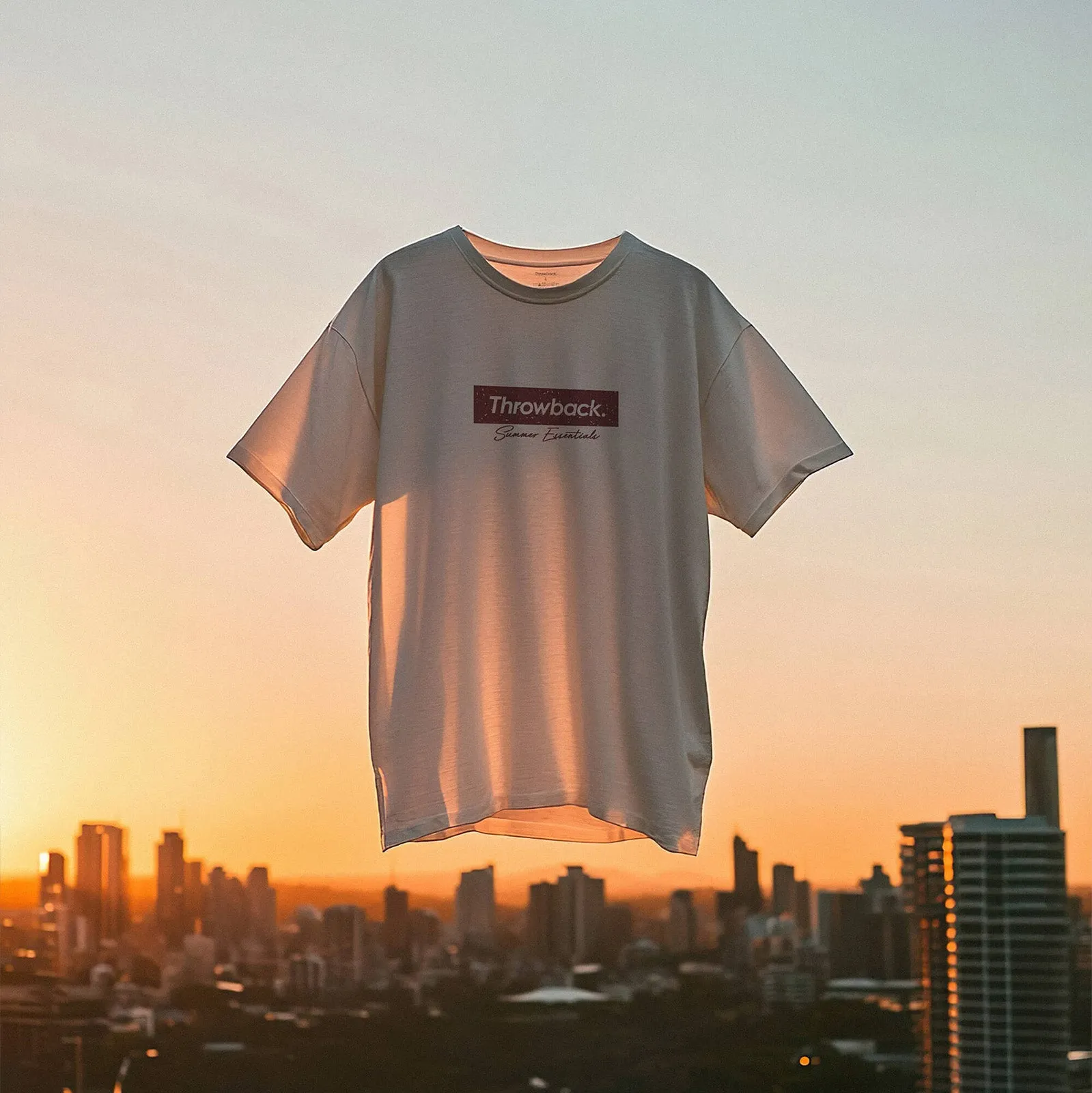 Summer Essentials 2025 Brisbane T-Shirt - White Chocolate