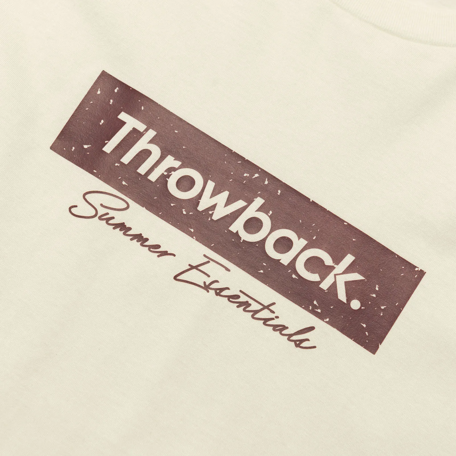 Summer Essentials 2025 Brisbane T-Shirt - White Chocolate