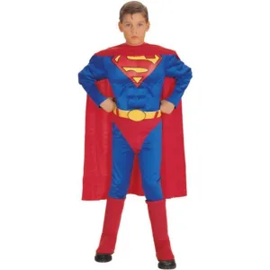 Superman Deluxe M/C Child Size L