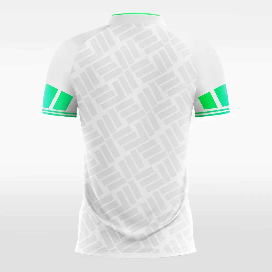 Tetris - Customized Men's Sublimated Soccer Jersey -Fluorescent