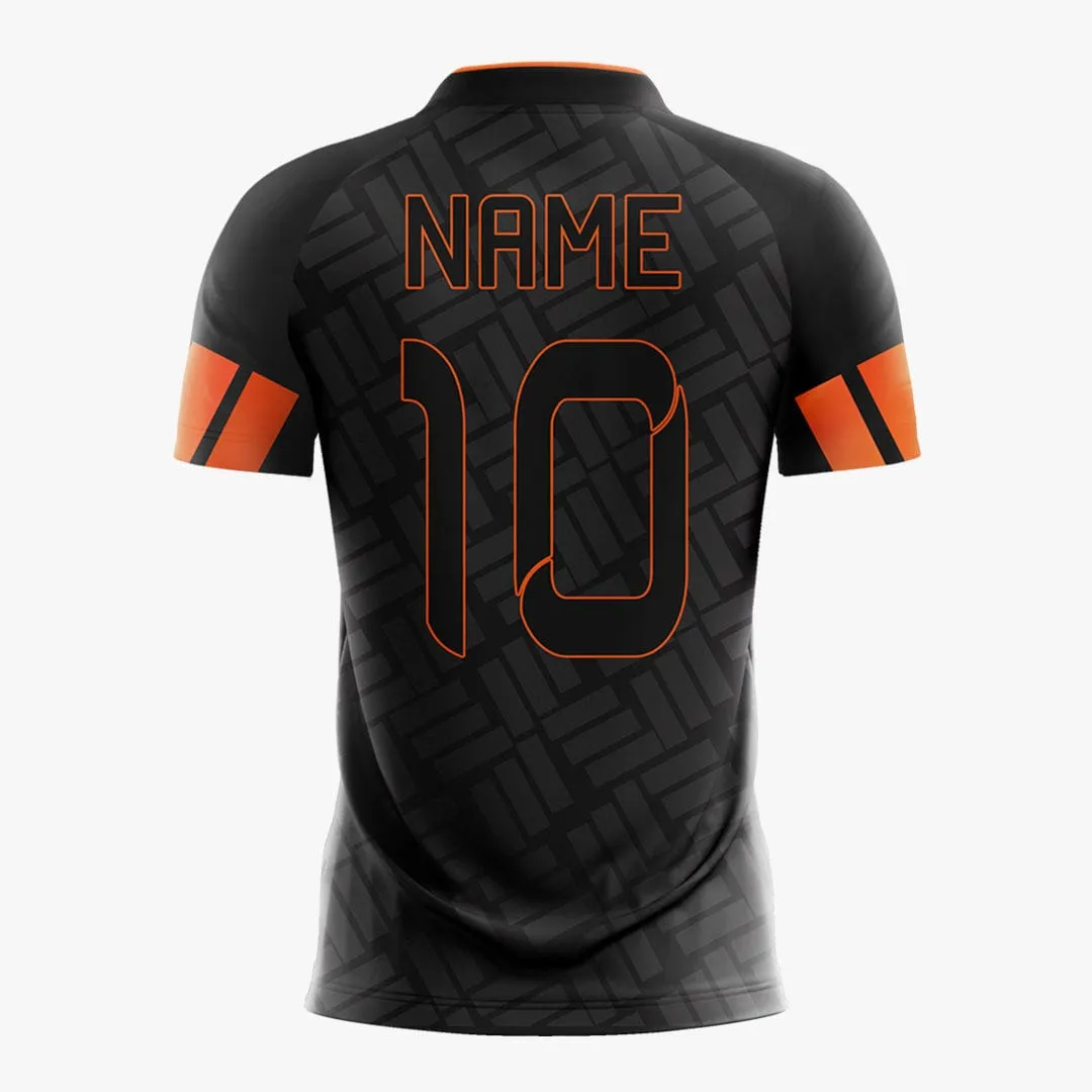 Tetris - Customized Men's Sublimated Soccer Jersey -Fluorescent