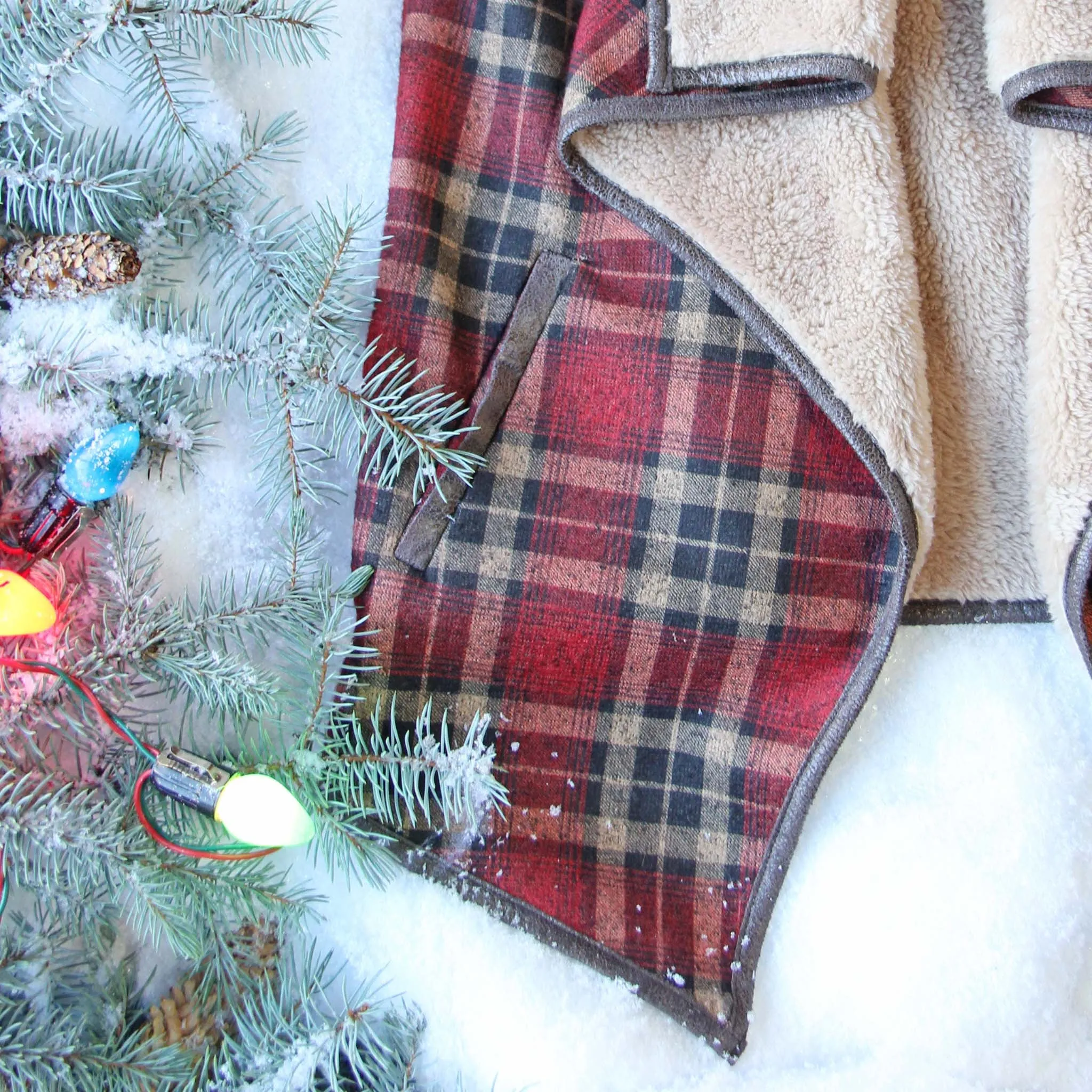 The Alps Plaid Vest