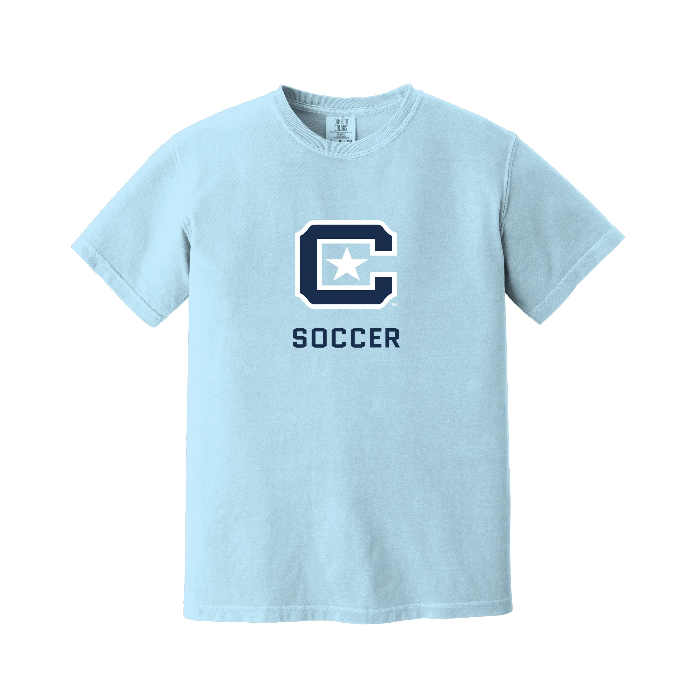 The Citadel C, Club Sports - Soccer,  Comfort Colors ® Heavyweight Ring Spun Tee Shirt