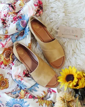 The Joey Booties in Mustard