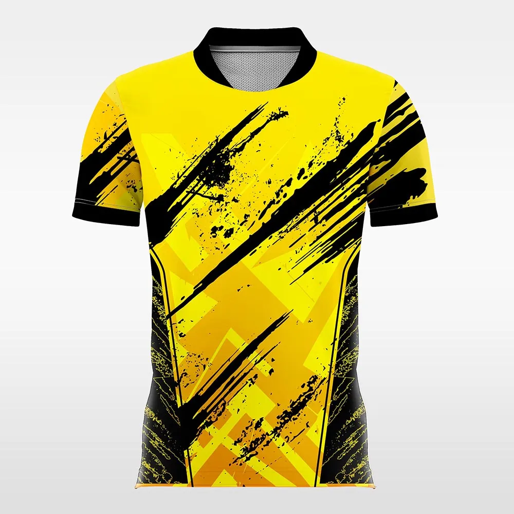 Thunder-Customized Men's Sublimated Soccer Jersey