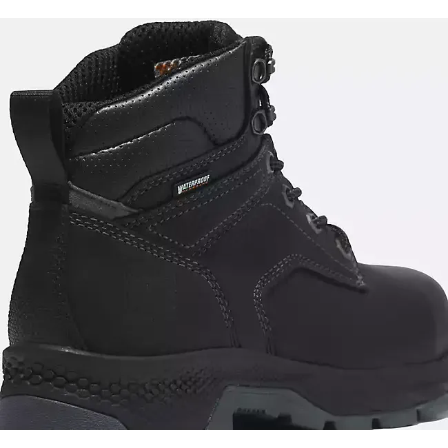 Timberland Pro Women's Titan 6" Comp Toe WP Work Boot -Black- TB1A5WUY001