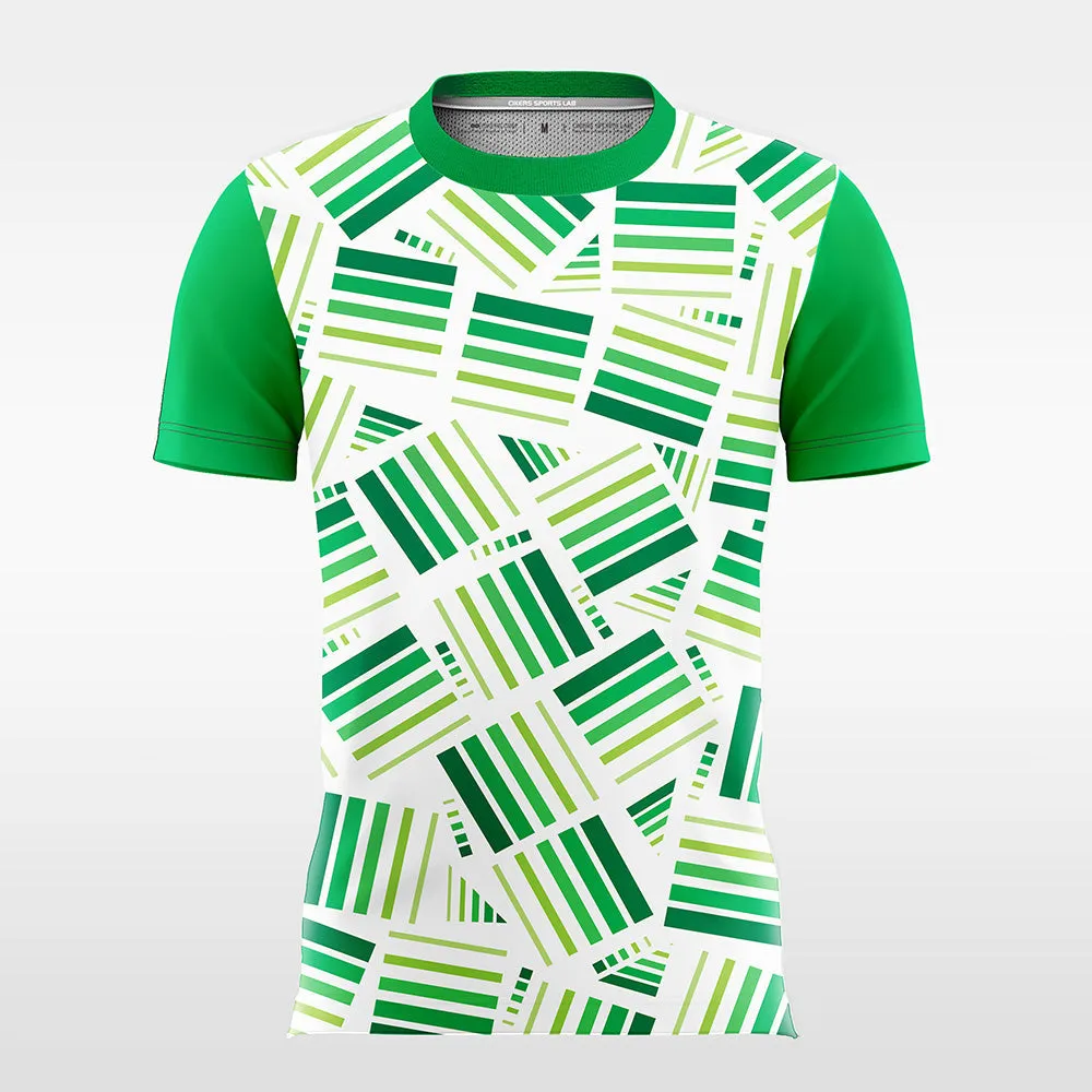 Tropical-Forest-Men’s Sublimated Soccer Jersey