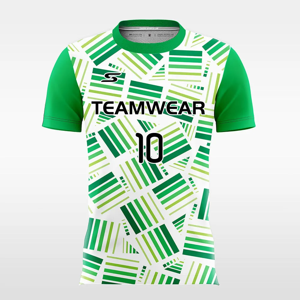 Tropical-Forest-Men’s Sublimated Soccer Jersey