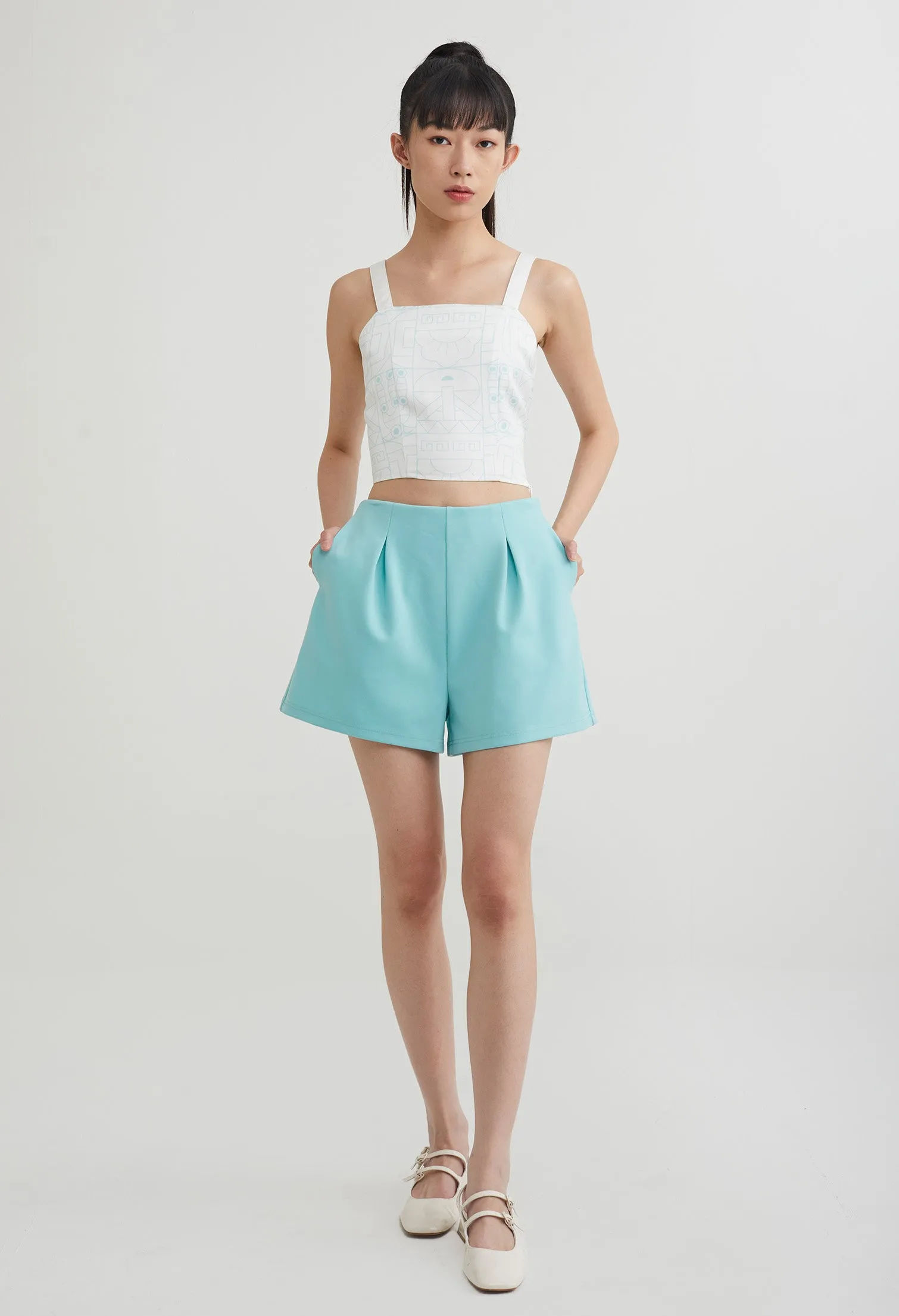 Tuck Please Tailored Shorts