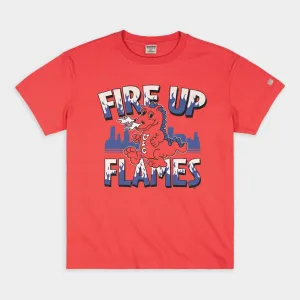 UIC Sparky D. Dragon "Fire Up Flames" Vintage Heavyweight Tee