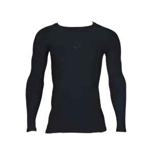 ULTIMATE SOCCER Men's Longsleeve Compression Top - Black