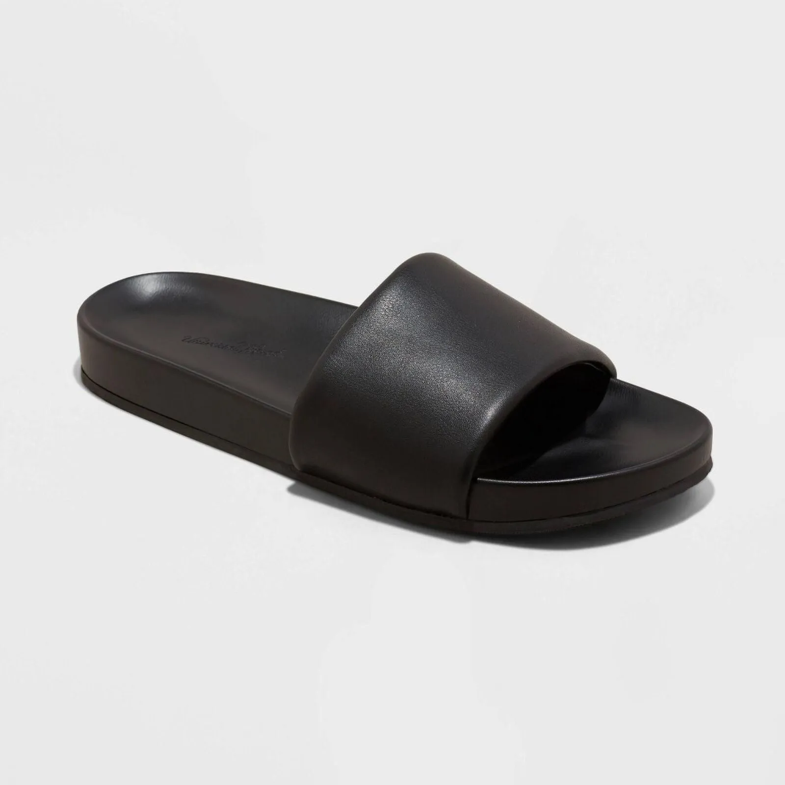 Universal Thread Women's Maya Footbed Sandals 89469304 Black 10M