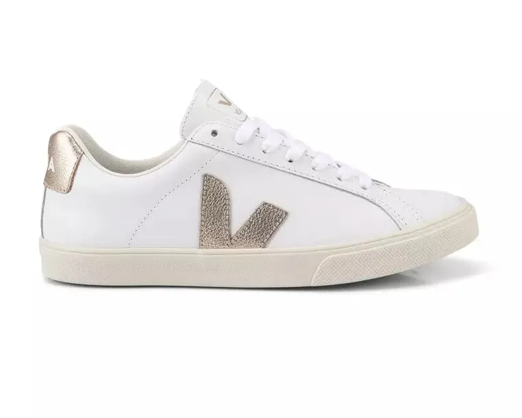 Veja Campo Chromefree Shoes White/Silver (Mirror)