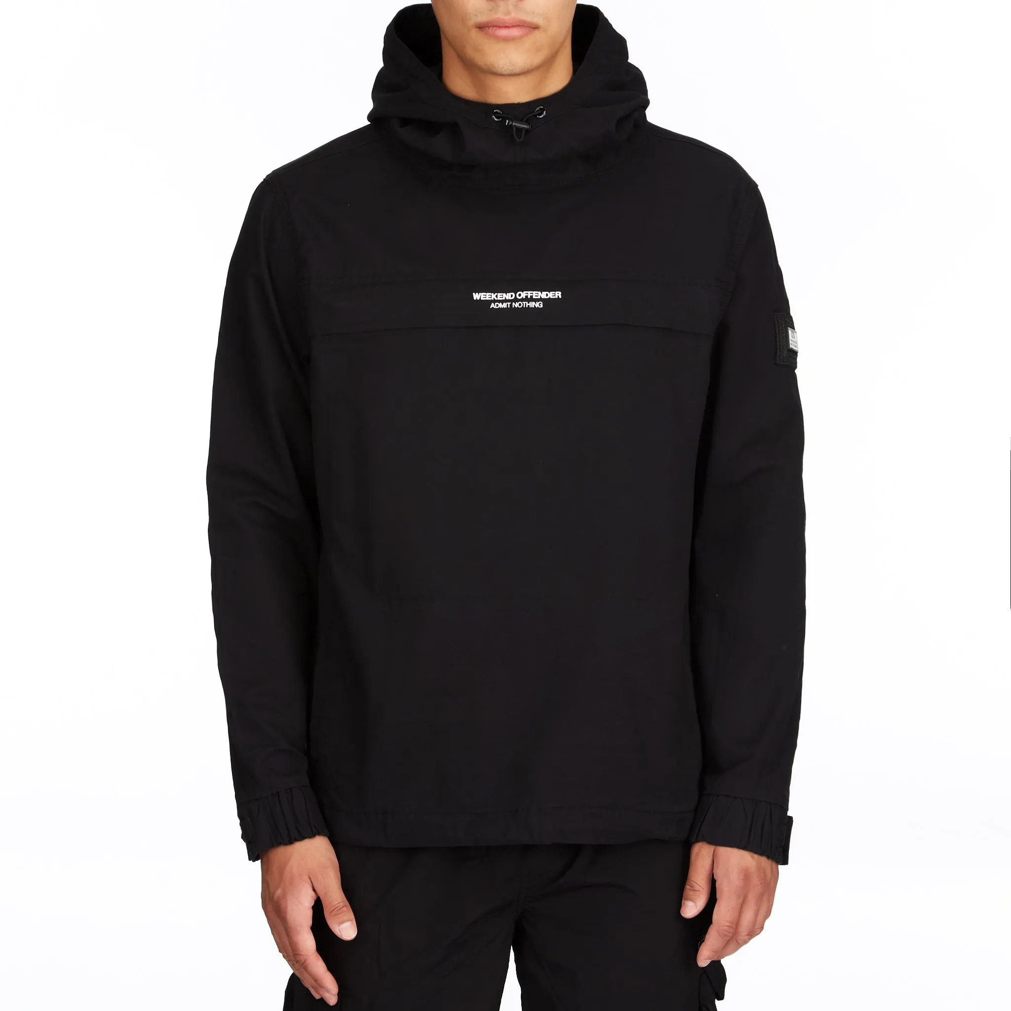 Weekend Offender Ortega Sniper Over Top Jacket - Black