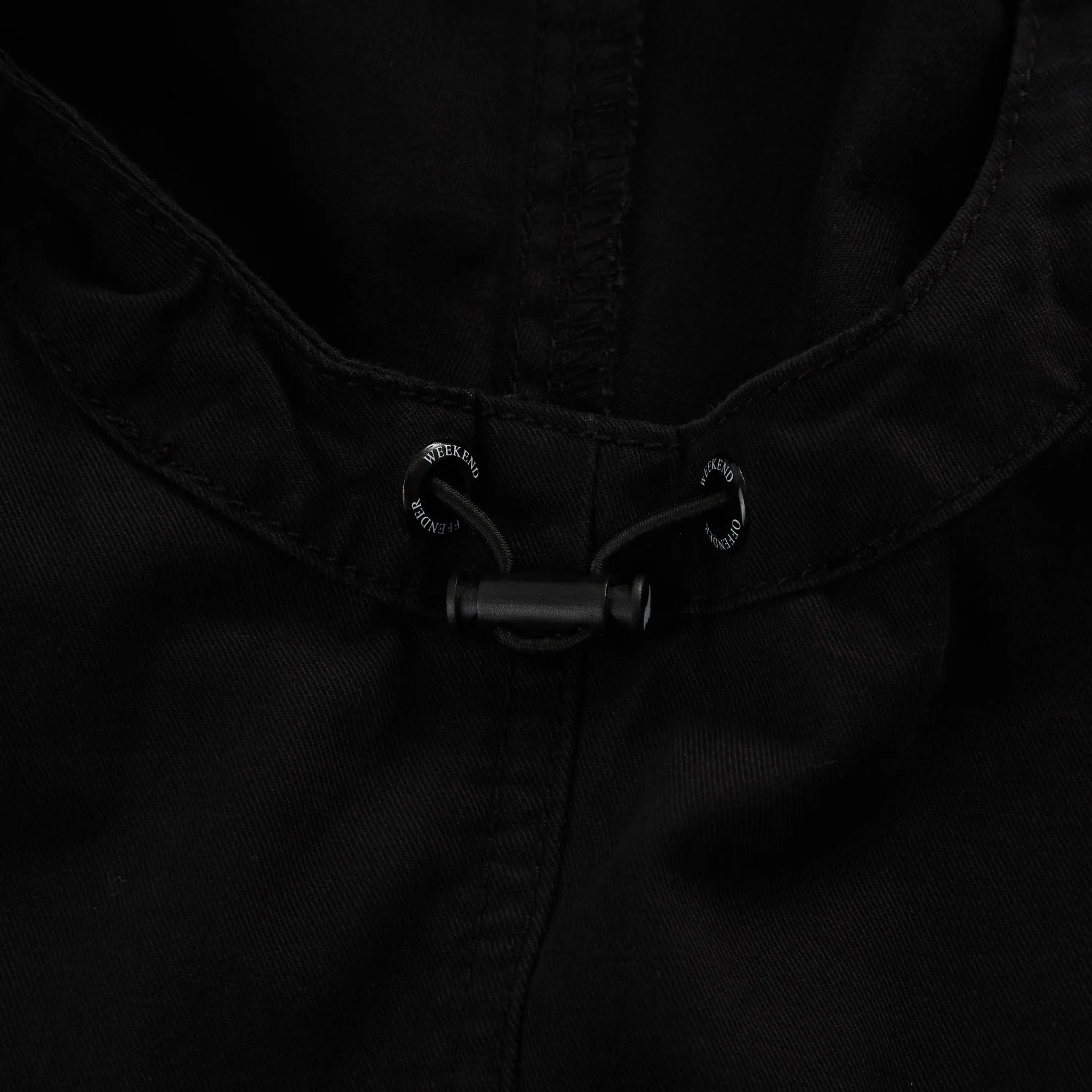 Weekend Offender Ortega Sniper Over Top Jacket - Black