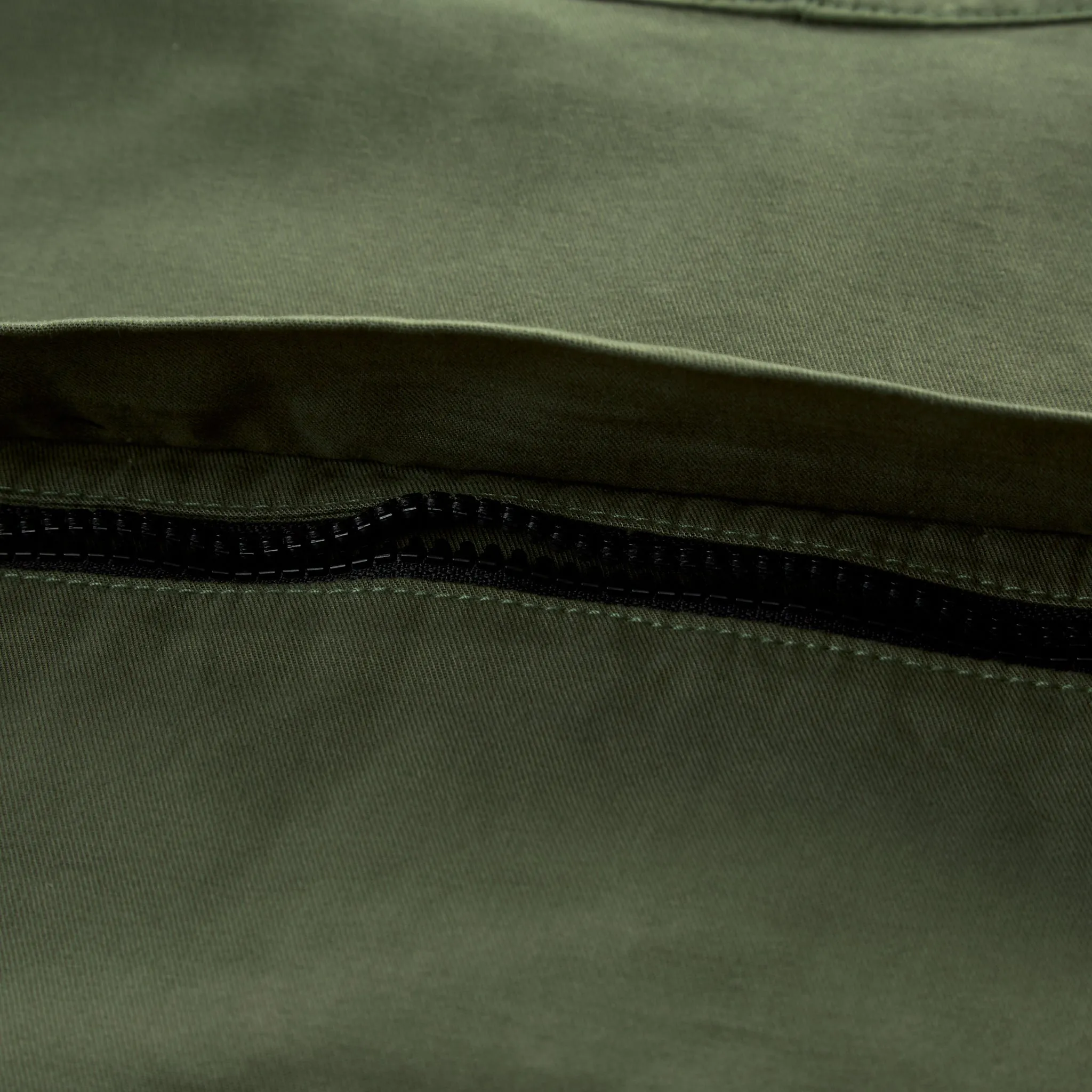 Weekend Offender Ortega Sniper Over Top Jacket - Dark Khaki