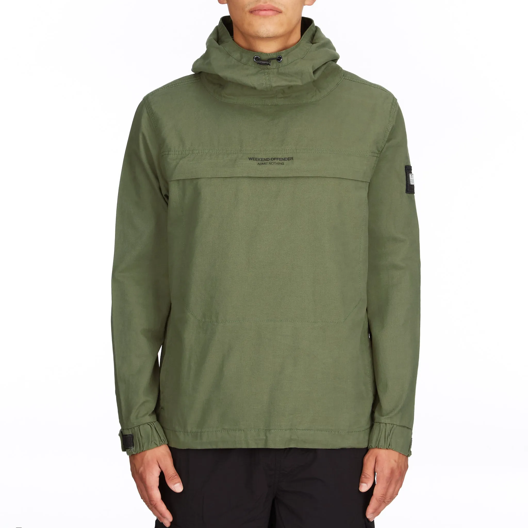 Weekend Offender Ortega Sniper Over Top Jacket - Dark Khaki