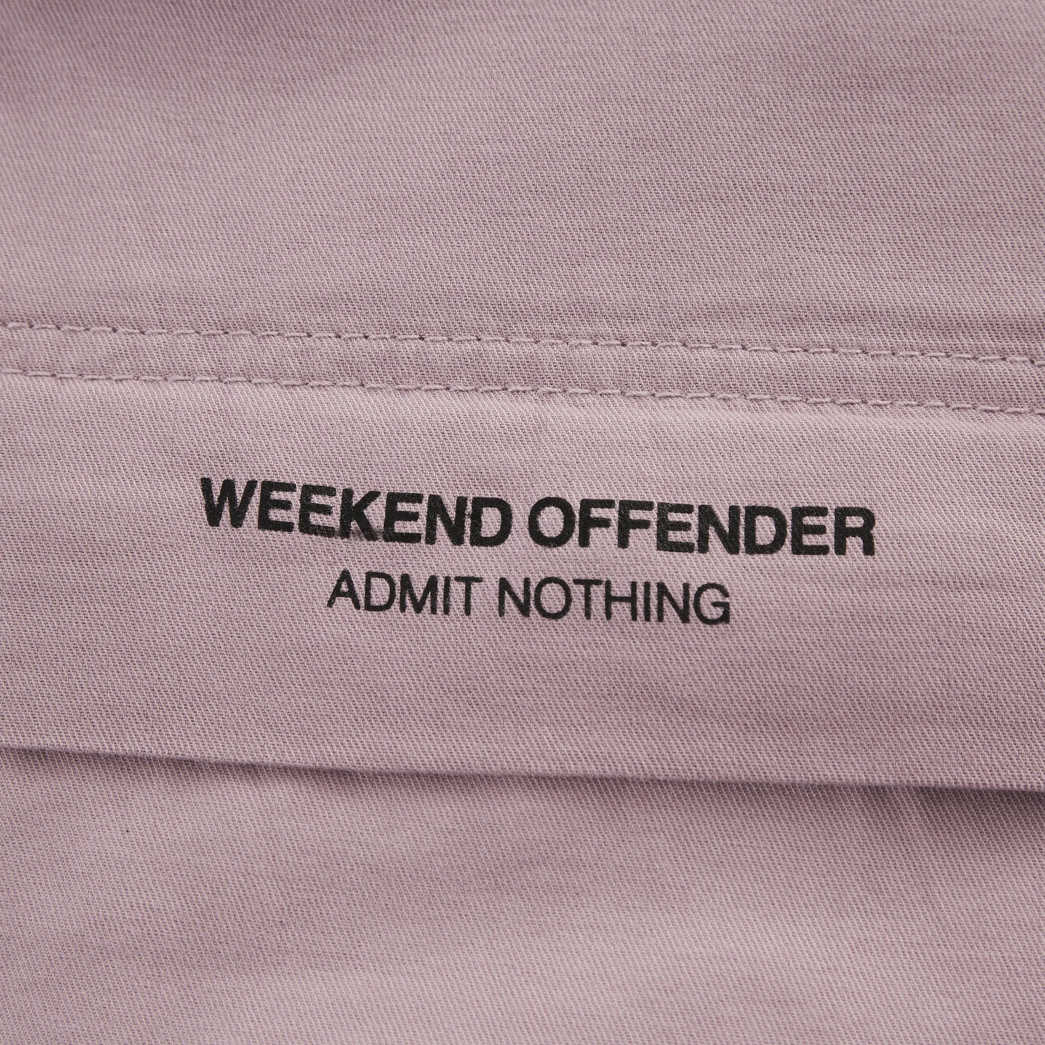 Weekend Offender Ortega Sniper Over Top Jacket - Foxglove