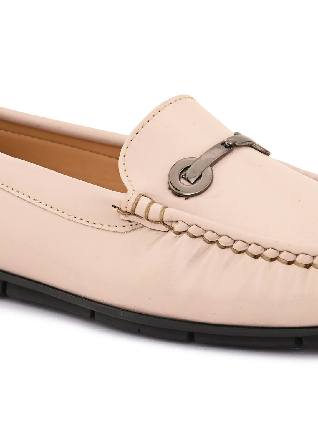 Women Faux Leather Casual Slip on Loafers