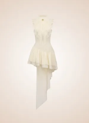 Women's Ruffle Steampunk Dress